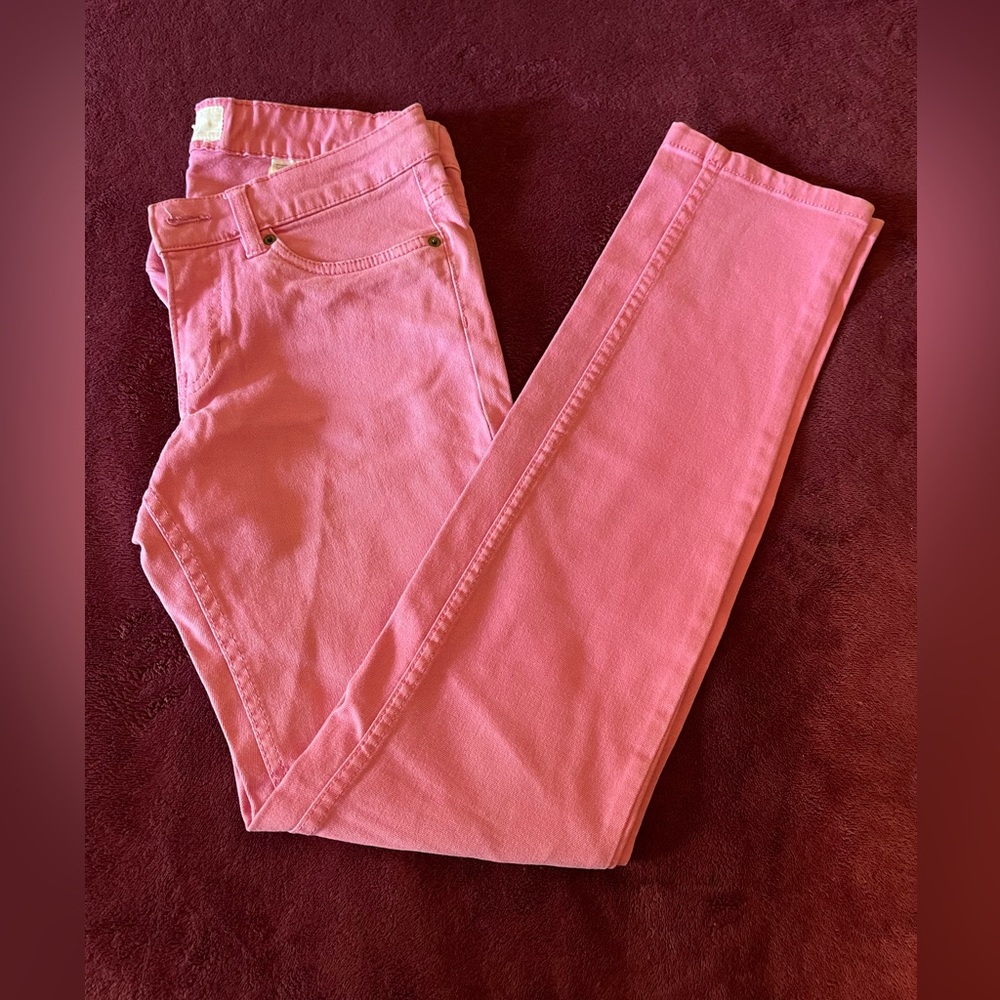 H&M Pink Skinny Jeans for Women